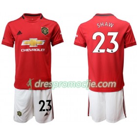 Manchester United Dres Shaw 23 Dječji Domaći 2019/20 Kratkih Rukava